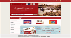 Desktop Screenshot of elrincondelaconserva.com